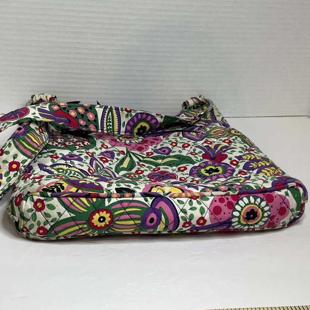 Vera Bradley Hipster Crossbody Bag Viva la Vera Pattern Purse Satchel Shoulder